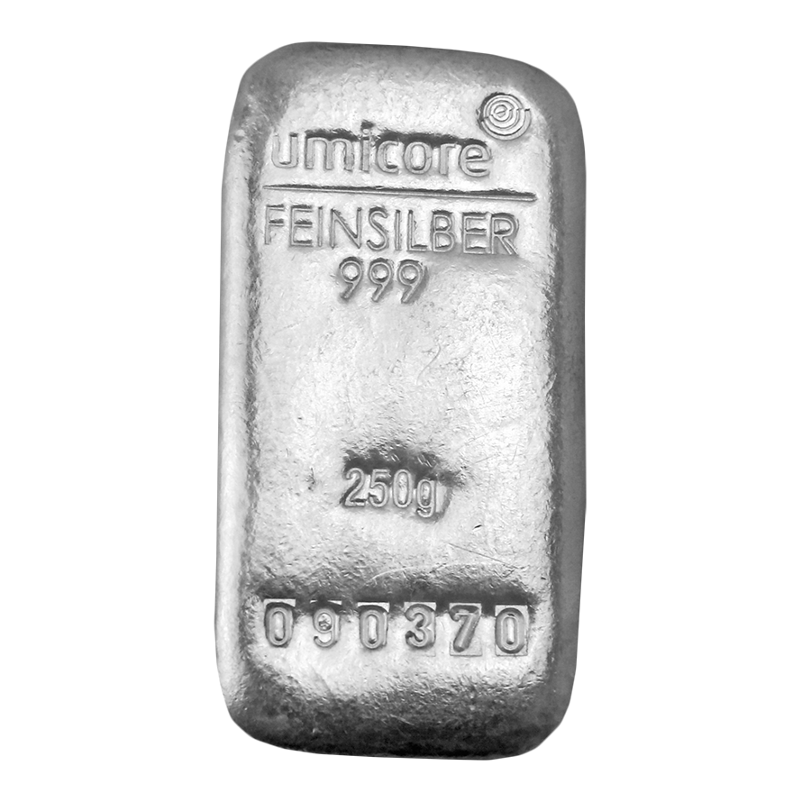 Umicore 250g Silver Bar (Image 3)