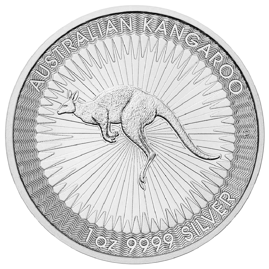 Pre-Owned Australian Kangaroo 1oz Silver Coin - Mixed Dates - VAT Free (Image 2)