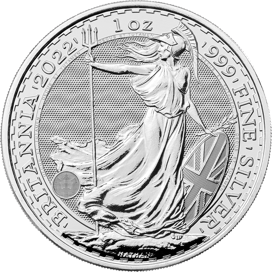2022 UK Britannia 1oz Silver Coin (Image 3)
