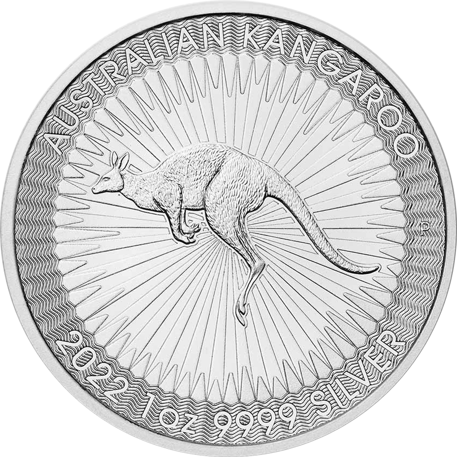 2022 Australian Kangaroo 1oz Silver Coin (Image 2)