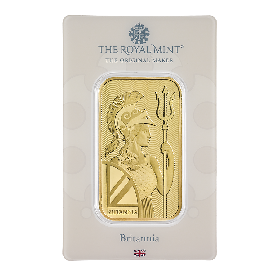 The Royal Mint Britannia 1oz Gold Bar (Image 3)