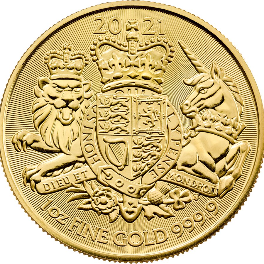 2021 UK Royal Arms 1oz Gold Coin (Image 3)